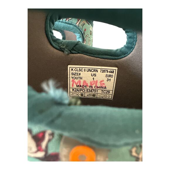 BOGS Insulated Winter Boots Girls Kids Size 1 Easy To Put On Handles Unicorn - Picture 6 of 8